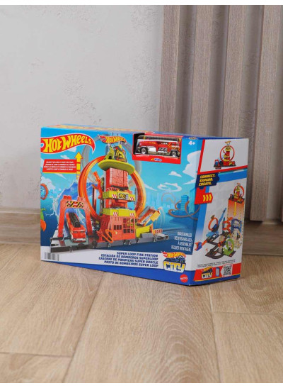 Трек для хлопчика HOT WHEELS ORIGINAL HKX41 CITY пожежна станція