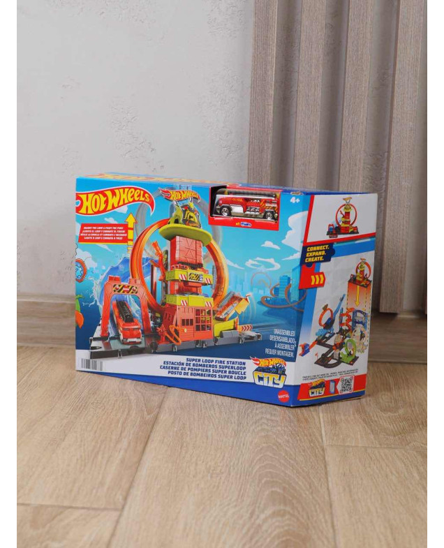 Трек для хлопчика HOT WHEELS ORIGINAL HKX41 CITY пожежна станція
