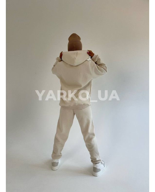 Костюм спортивний uni на зиму BC084 з котону з флісом Freedom 128(р)