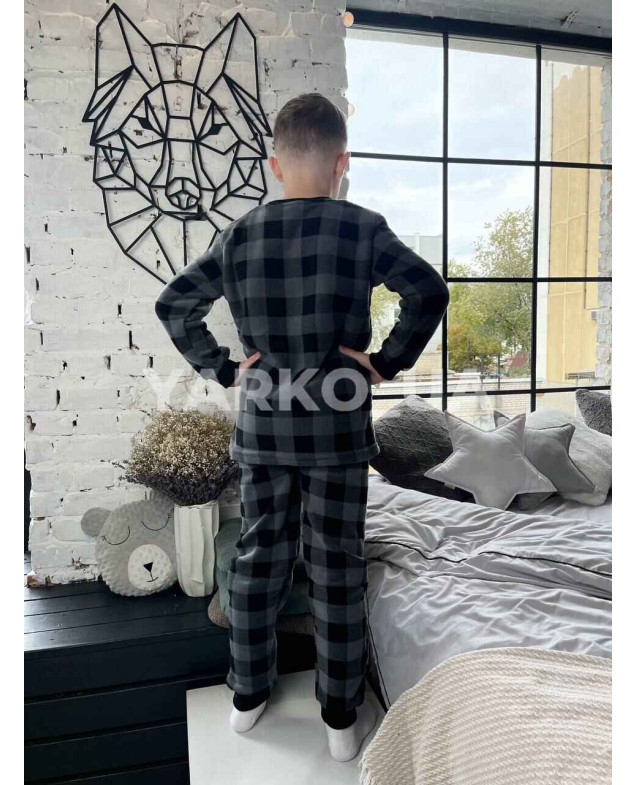 Піжама для хлопчиків на зиму 3319 з велсофту boys 146(р)