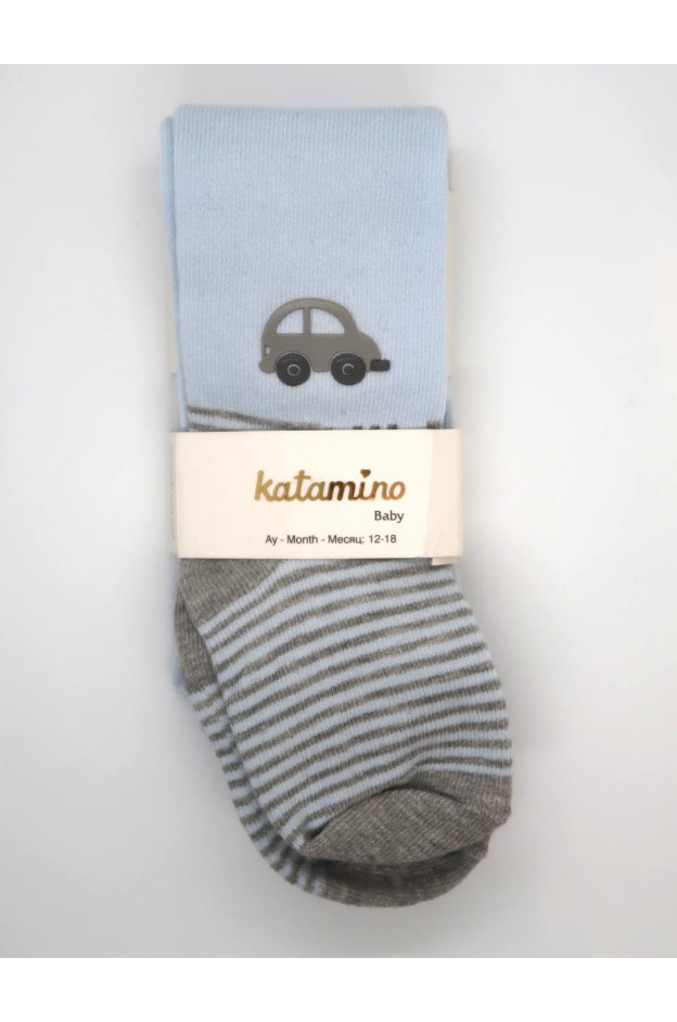 Колготи Katamino весна-осінь для хлопчиків K32255 котон little cars різнокольоровий 0-6(р)