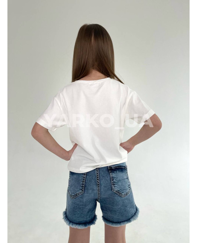 Футболка Туреччина літо uni 0711 котон Authentics білий 134(р) 