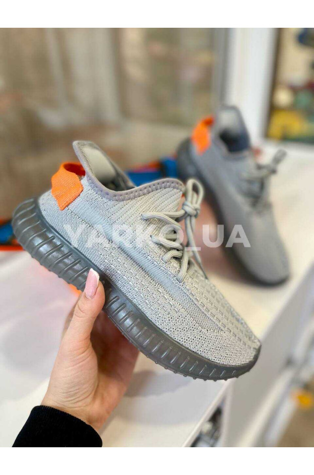 Кросівки Stilli uni весна/осінь F01-15 сітка сірий/оранж yeezy 37(р)
