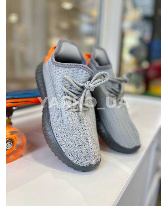 Кросівки Stilli uni весна/осінь F01-15 сітка сірий/оранж yeezy 37(р)