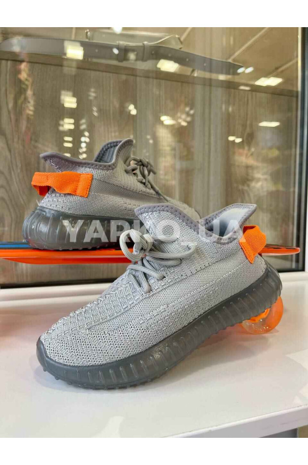 Кросівки Stilli uni весна/осінь F01-15 сітка сірий/оранж yeezy 37(р)
