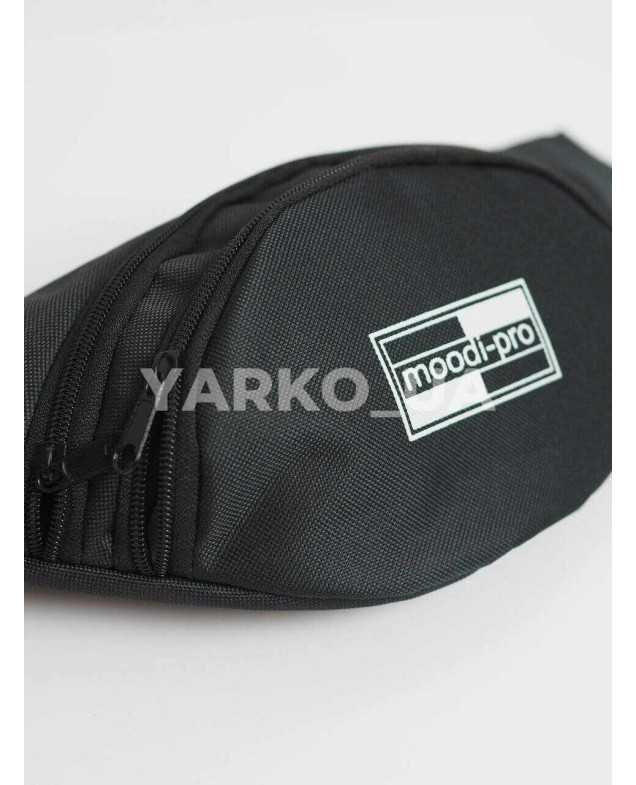 Сумка-бананка для хлопчиків на кожен день 996326 текстиль графіт Moodi-pro 24 х 14 см