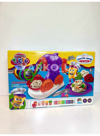 Тісто для ліплення DANKO TOYS Україна TMD-16-01U Паста Шеф великий