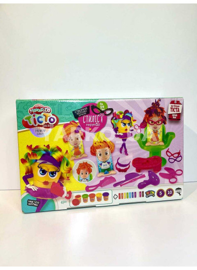 Тісто для ліплення DANKO TOYS Україна TMD-13-01U Стиліст-перукар