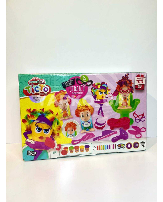Тісто для ліплення DANKO TOYS Україна TMD-13-01U Стиліст-перукар