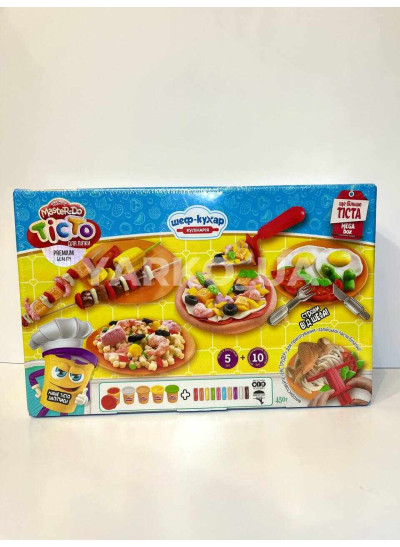 Тісто для ліплення DANKO TOYS Україна TMD-09-01U Шеф-кухар великий