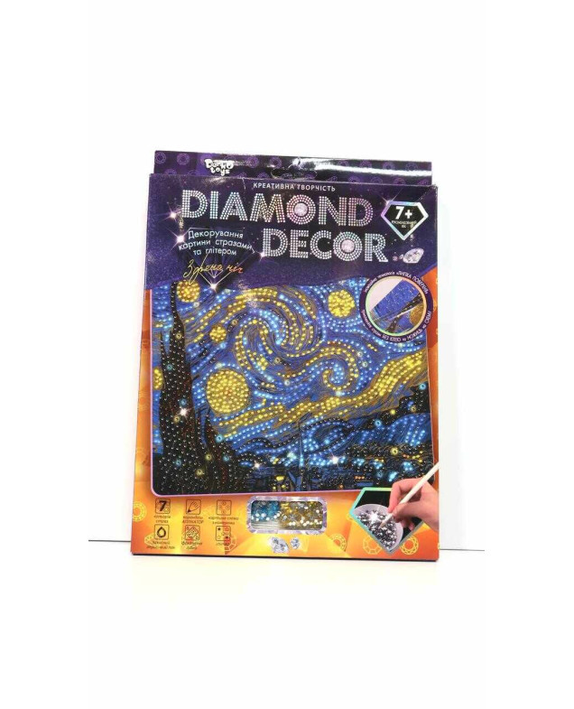 Набір для творчості DANKO TOYS DD-01-01/02/06 Diamond Decor