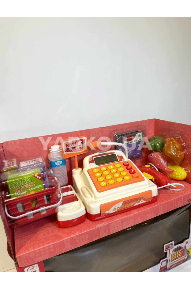 Каса Китай 8105 Cash Register з продуктовим кошиком