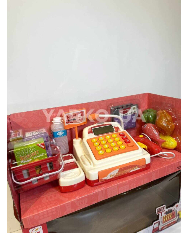 Каса Китай 8105 Cash Register з продуктовим кошиком