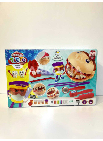 Тісто для ліплення DANKO TOYS Україна TMD-12-01U Дантист