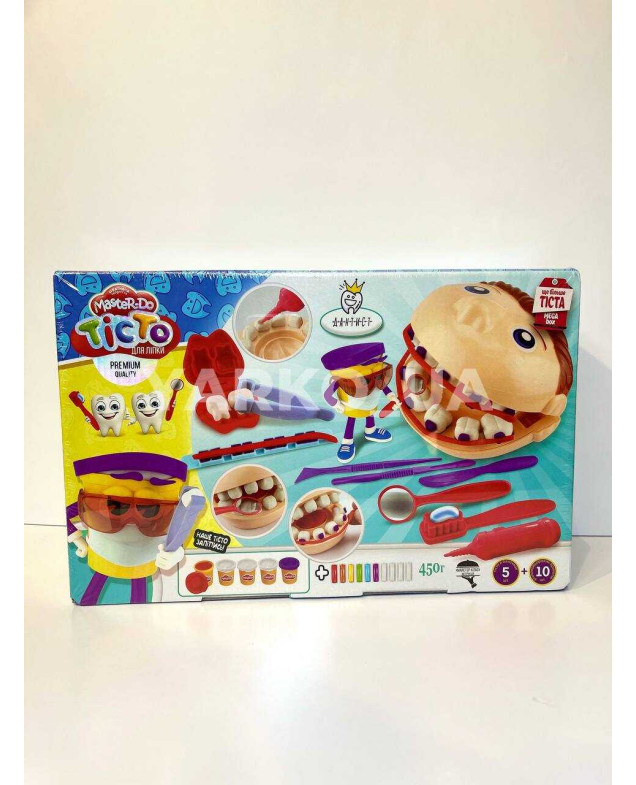 Тісто для ліплення DANKO TOYS Україна TMD-12-01U Дантист