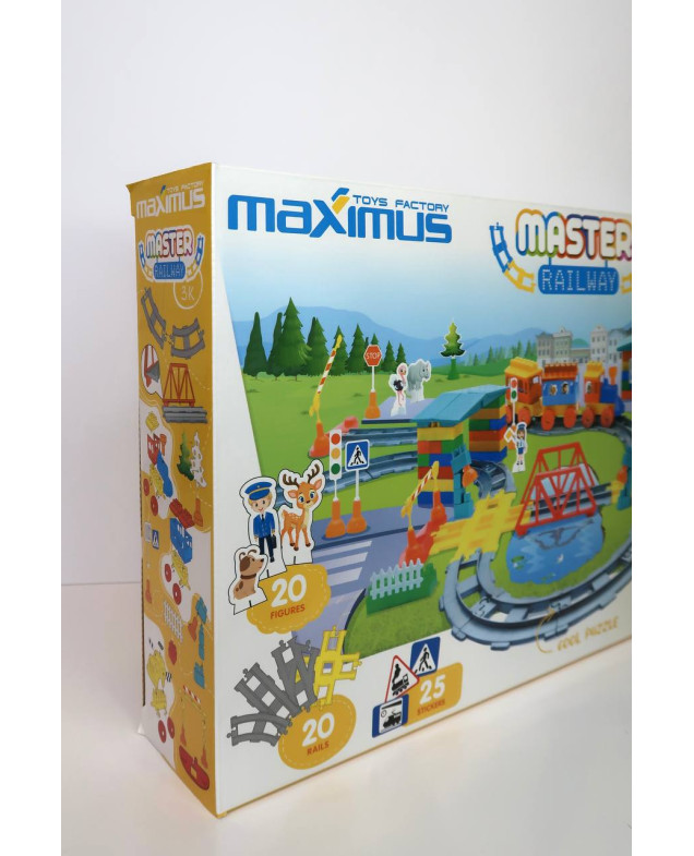 Конструктор Maximus Україна 5210 "Залізна дорога № 3",171 деталь
