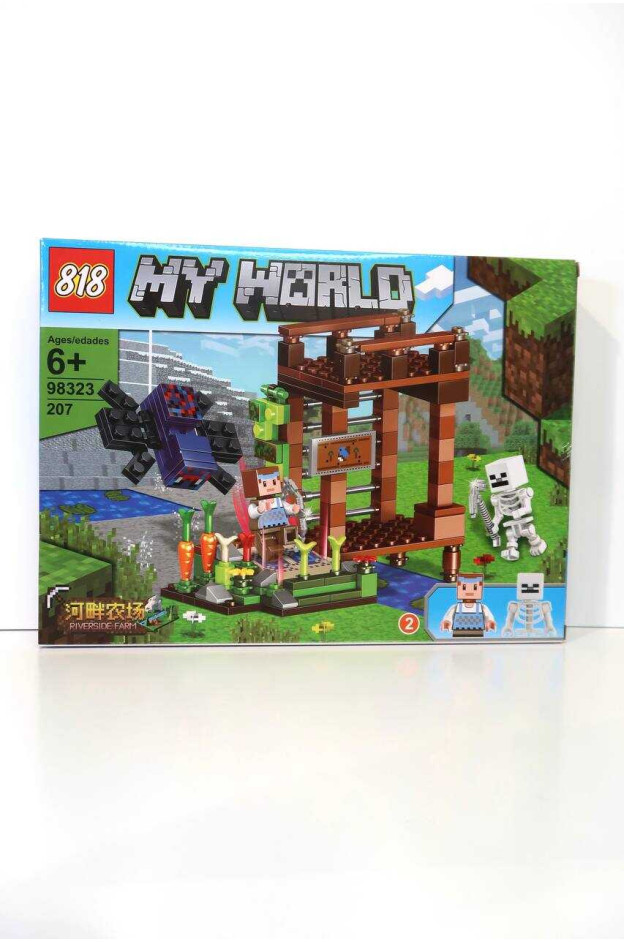 Конструктор Китай арт: 98323 Minecraft,207-218 деталей