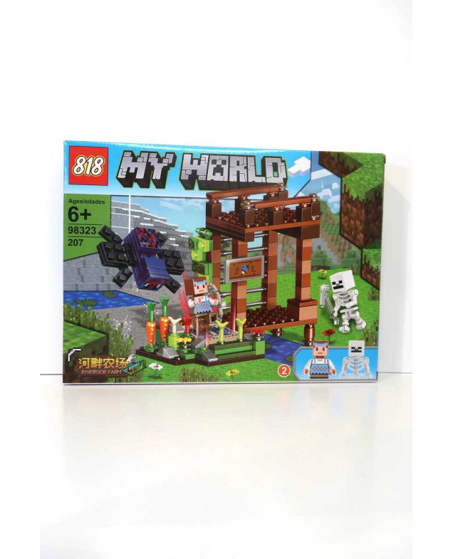 Конструктор Китай арт: 98323 Minecraft,207-218 деталей