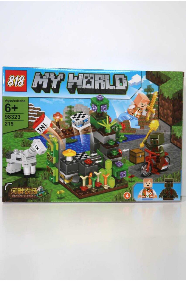 Конструктор Китай арт: 98323 Minecraft,207-218 деталей