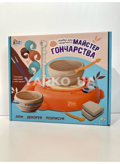 Набір для творчості 4 Fun GAME Сlub 86249 Майстерня  гончарства