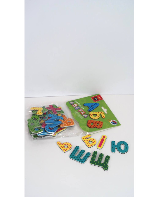 Гра VLADI TOYS Україна VT5900-02 Магнітна абетка