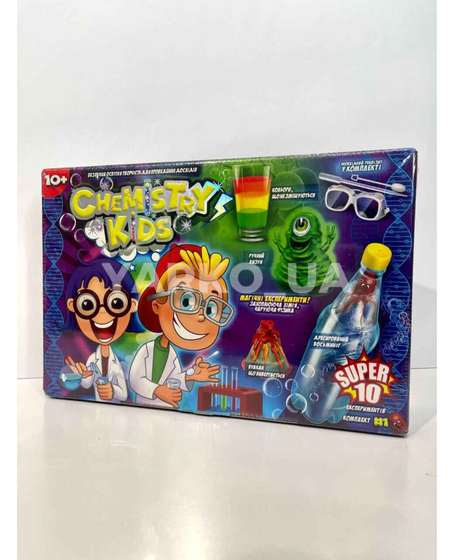 Набір для творчості DANKO TOYS CHK-01-01U Хімічні досліди №1