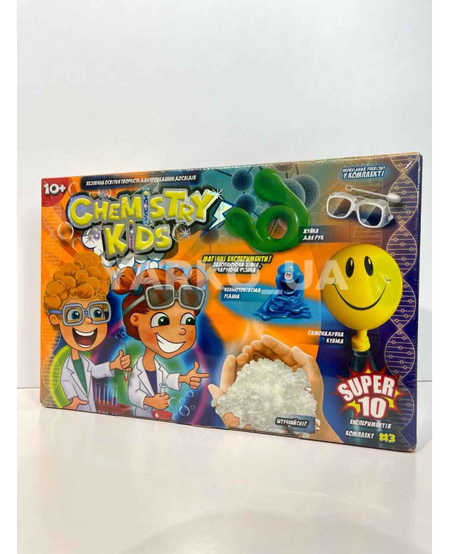 Набір для творчості DANKO TOYS CHK-01-03U Хімічні досліди №3