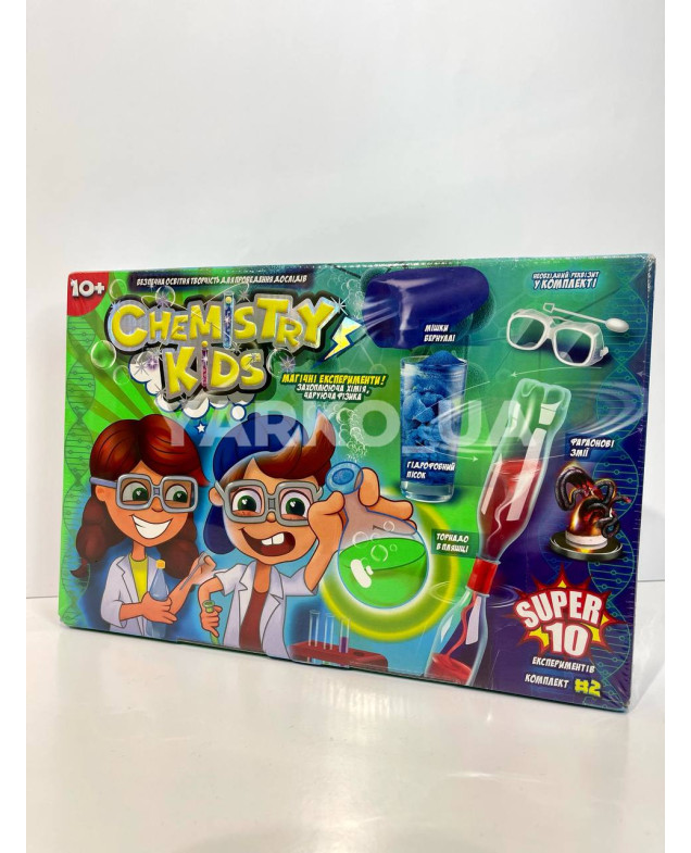 Набір для творчості DANKO TOYS CHK-01-02U Хімічні досліди №2