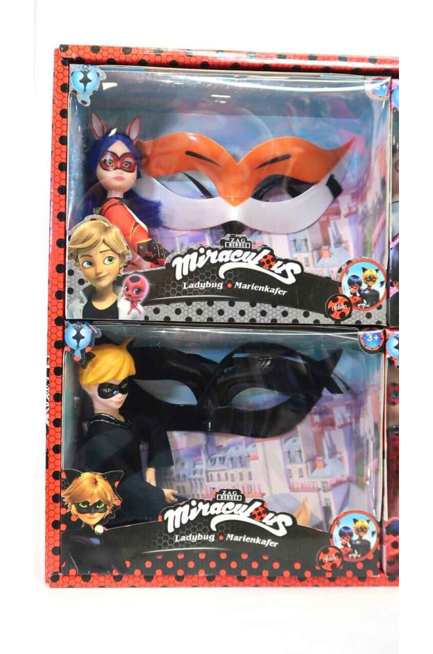 Лялька Китай 2010F Ladybug з маскою