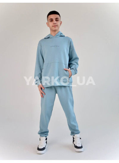 Костюм спорт Cumba весна-осінь хлоп. CMB-2350 котон Perfection ментол 146(р) 