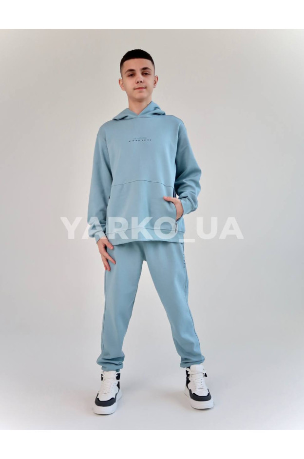Костюм спорт Cumba весна-осінь хлоп. CMB-2350 котон Perfection ментол 146(р) 