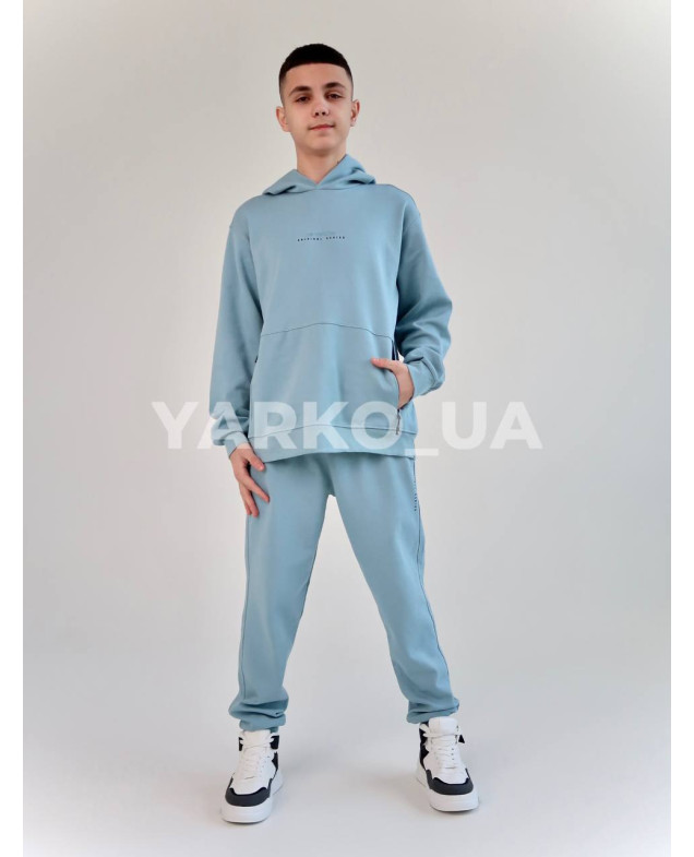 Костюм спорт Cumba весна-осінь хлоп. CMB-2350 котон Perfection ментол 146(р) 
