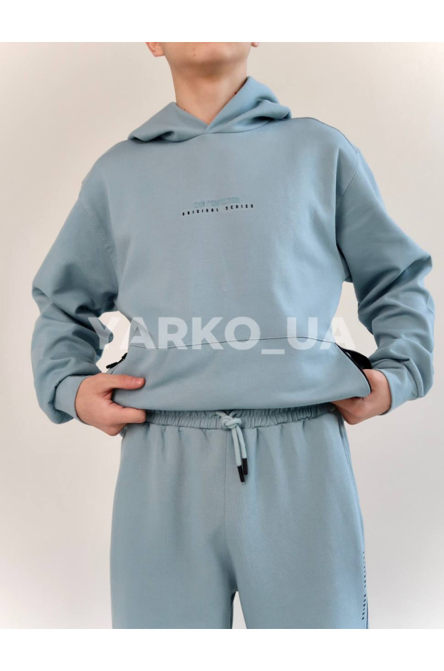Костюм спорт Cumba весна-осінь хлоп. CMB-2350 котон Perfection ментол 146(р) 