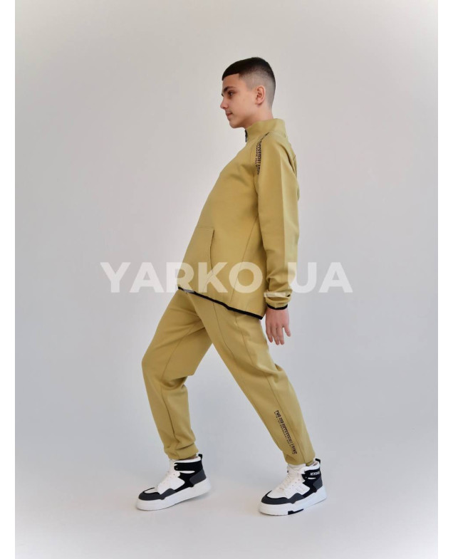 Костюм спорт Cumba весна-осінь хлоп. CMB-2357 котон Living оливковий 152(р) 