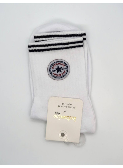 Шкарпетки ARTI uni весна/осінь K22148 котон білий Converse 11-12(р)