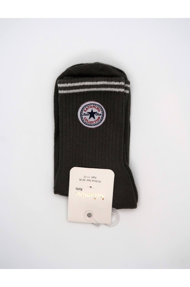 Шкарпетки ARTI uni весна/осінь K22148 котон хакі Converse 11-12(р)