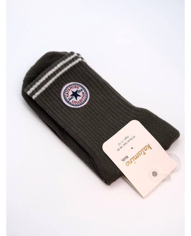 Шкарпетки ARTI uni весна/осінь K22148 котон хакі Converse 11-12(р)