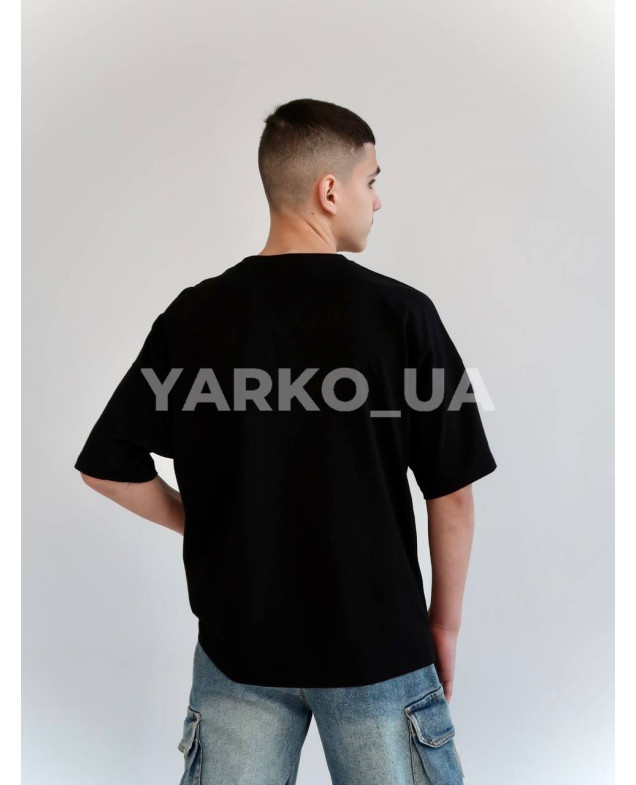 Футболка HAYKIDS літо uni. 2625 котон база чорний 140(р) 