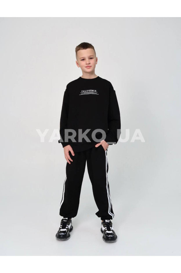 Костюм спортивний HAYKIDS uni весна/осінь 1239 з котону білий California 128(р)