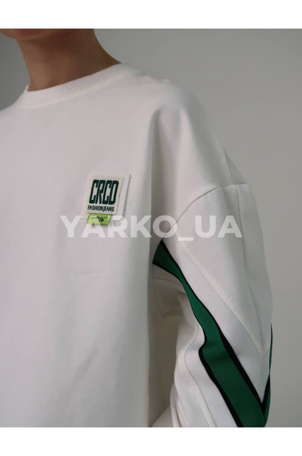 Костюм спортивний HAYKIDS uni весна/осінь 1267 з котону білий CRCD 122(р)