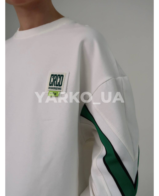 Костюм спортивний HAYKIDS uni весна/осінь 1267 з котону білий CRCD 122(р)