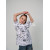 Футболка HAYKIDS літо uni.1257 котон  Lazy days білий 116(р)