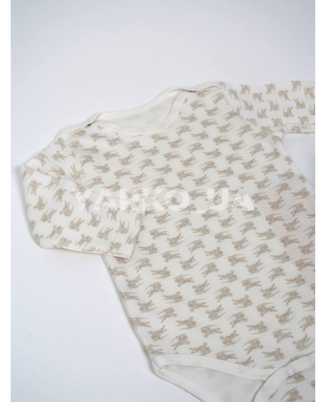 Боді BIPBABY весна-осінь uni. 712011 котон стрілець молочний 74(р)