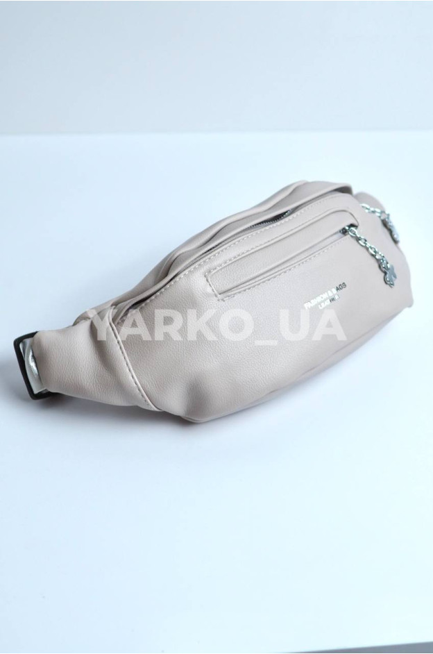 Сумка-бананка для дівчаток на кожен день 996386 екошкіра холодний лате Fashion leather 25 х 10 х 9 см