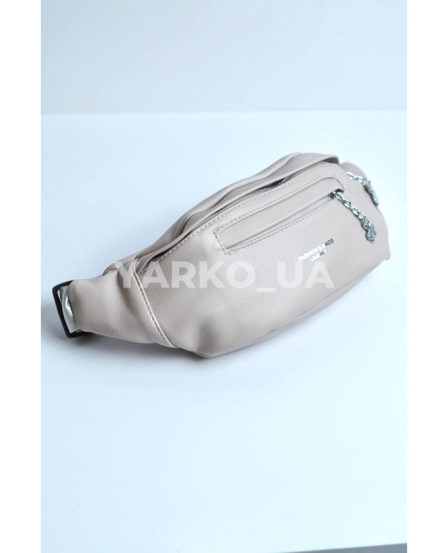 Сумка-бананка для дівчаток на кожен день 996386 екошкіра холодний лате Fashion leather 25 х 10 х 9 см