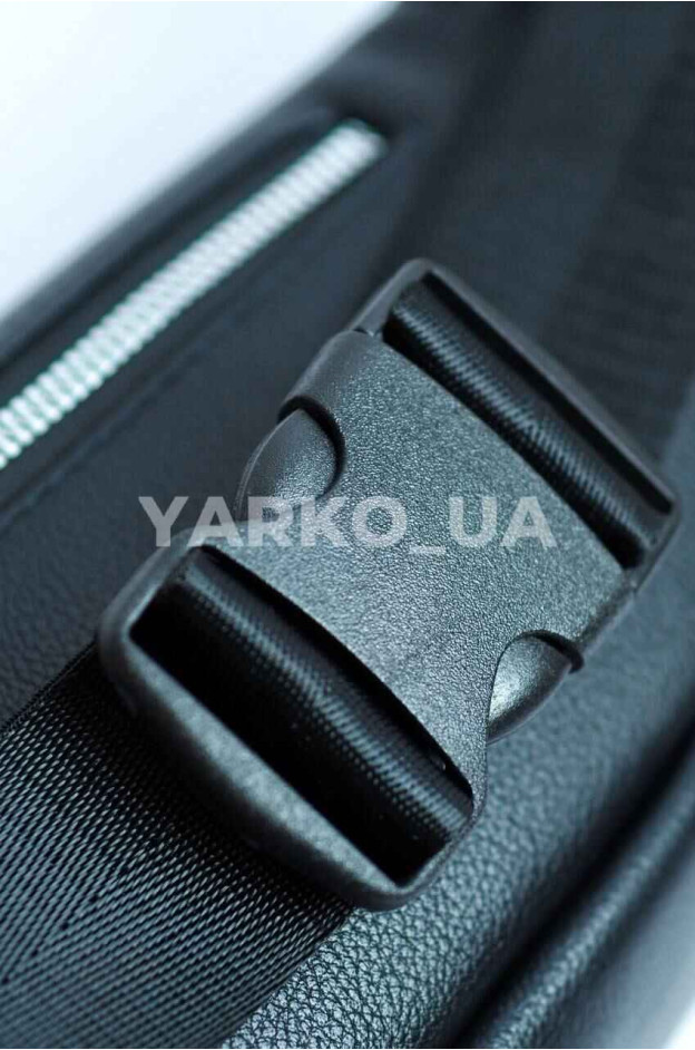 Сумка-бананка для дівчаток на кожен день 996386 екошкіра чорний Fashion leather 25 х 10 х 9 см