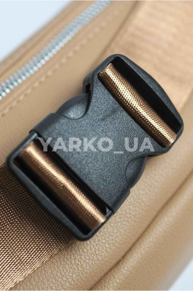 Сумка-бананка для дівчаток на кожен день 996386 екошкіра бежевий Fashion leather 25 х 10 х 9 см