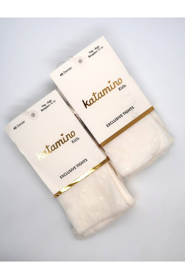Колготи Katamino для дівчат весна/осінь K60166 капрон однотонні 9-10(р)