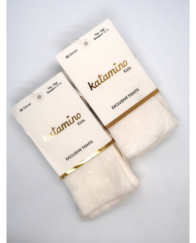 Колготи Katamino для дівчат весна/осінь K60166 капрон однотонні 9-10(р)