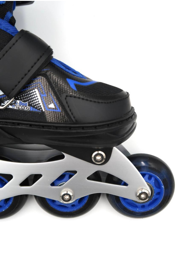 Ролики Best roller для дітей 9566-S синій колесо d=6,5 см в сумці 30-33(р)
